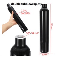 0.38L Aluminum Tank 5/8"-18 UNF Air Bottle 4500 PSI Motorcycle