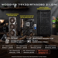 WOOD-FD 79X3D/RTX5080 21.0/M PC GAMING PACKAGE / 48GB DDR5 / 2TB SSD / CPU OPTION(S) + RTX 5080 16GB
