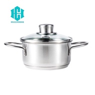 Small milk pot baby porridge pot 304 stainless steel pot instant noodle pot breakfast pot