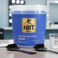 1000g Blue Dust-Free Salon-Grade Strong Lightening Hair Bleach Powder  Serbuk Pemutih Rambut Bebas H