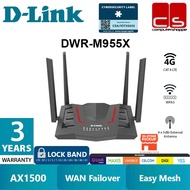 D-LINK DWR-M955X ( 4G LTE AX1500 Gigabit Mobile Router with LAN & WAN )