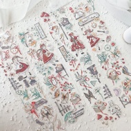 Krisna.room HYY Studio- 100cm cycle of baby tape in red dress and flowers