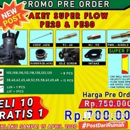 CARBURETOR PE 28 and 30 BRT SUPER FLOW ORIGINAL