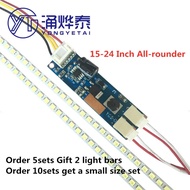 Kit Pembaruan Lampu Belakang LED YYT, boleh laras untuk LCD 15, 17, 19, 20, 22, 24 inci, kit retrofi