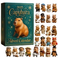 2025 Capybara Advent Calendar Christmas 24 Days Advent Countdown Calendar