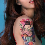 Geisha tatoo stickers - beautiful tattoo stickers for men