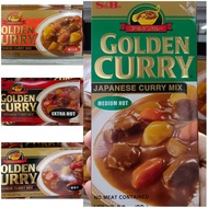S&B Golden Curry japanese curry mix 92g.