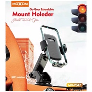 MOXOM MX-VS47 GO-Gear Extendable Car Mount Holder 360 Rotating Car Windshield Dashboard Phone Holder