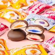 Crispy Crispy Freeze-Dried Chocolate Sandwich Marshmallow Crispy Frozen Chocolate Fruit Flavor Casua