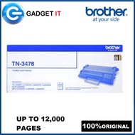 Brother TN-3478 Black Original Toner Cartridge (Up to 12000pgs,) TN-3478