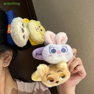 widefiling Zootopia Peripheral Clip Cute Doll Judi Nick SingleSided Hair Clip Latest Popular Cartoon