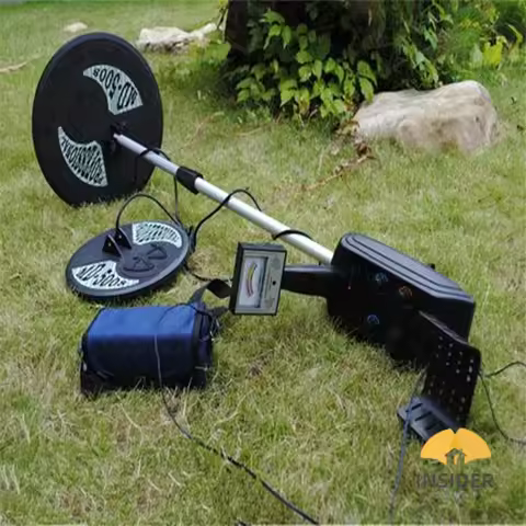 MD5008 3-5M Depth Gold Metal Detector Double Probe Plate Gold Silver Copper Metal Hunter