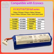 CocoCart SG battery 6500MAH  for ECOVACS T5 Max,Deebot T9,X1,DX93，Ozmo T8 T8+,T10, Yeedi 2 Hybrid,.9