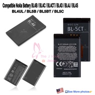 Nokia BL4B BL4C BL4CT BL4D BL4J BL4S BL4UL BL5B BL5BT BL5C Battery