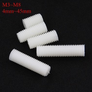 [YSL] Nylon Flat Screw Plastic Screw Headless Screw Top Screw Machine M3M4M5