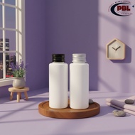 60ml HDPE WHITE SCREW BOTTLE 60ml BOTTLE/ 60ml PLASTIC BOTTLE ALUMINUM NECK SCREW CAP/ 24