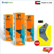 Combo 3 Lon Nhớt 1.1 Lít Cho Winner Exciter Sonic Motor - NOMAD 5W40 Full Tổng Hợp Toàn Phần Tặng 1 