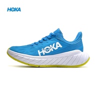 HOKA ONE ONE CARBON X2 Shock Absorption Running shoes Blue White Men Women
