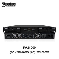 DGNOG PA21000 professional 4 ohm 1600W  2 digital power amplifier 1U DJ audio  digital power perform