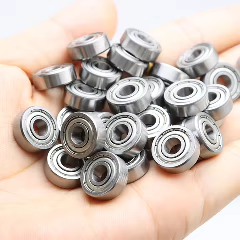 Small Bearing 608 4x7x2.5 4x10x4 5x11x4 ZZ Bike RC Car Skate Skateboard Wheel Miniature Carbon Steel