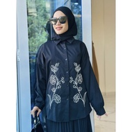 Baju Blouse Kemeja Sulam Cotton
