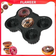 [FlameerMY] Silicone Donut Pan Donut Making Accessories Mould for Chocolate Biscuit Cake
