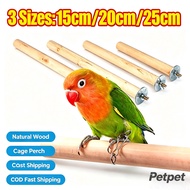 Bird Perch Prickly Ash Wood Bird Perch Stand Pole for Bird Cage Accessories