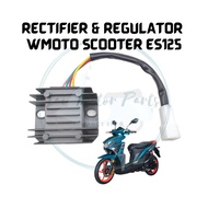 WMOTO SCOOTER ES125 ES 125 W MOTO SCOOTER ES125 ES 125 RECTIFIER REGULATOR
