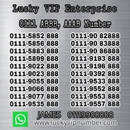 VIP Number, VIP Mobile Phone Number, Silver Number Series AAAB/ABBB, Prepaid Number, Digi, Celcom, Hotlink, XOX,