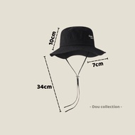 [Peinn] Unisex Sun Hat, Climbing Hat, Wide Brim Picnic Hat with Adjustable Straps - Code NV075