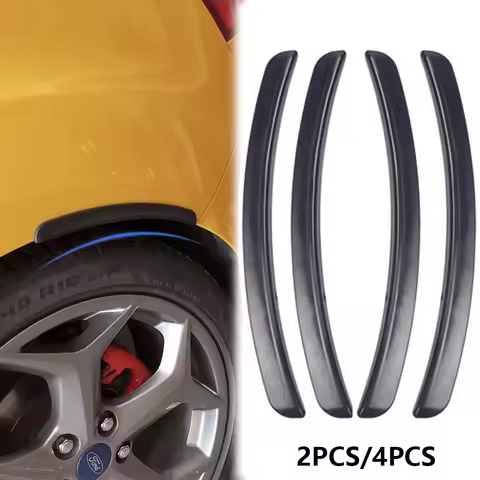 Car Bumper Fender Flare Mud Flap Splash Guards Wheel Eyebrow Lip For Ford Focus ST RS SE MK2 MK3 MK4