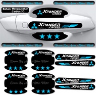 8 Pcs Stiker Pelindung Gagang Pintu Mobil Xpander Cross Stiker Handle Mitsubishi Xpander Cross