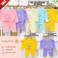 [079] Long-sleeved T-shirt Set for Children from 5kg to 15kg, Long-sleeved T-shirt Set for Boys and 