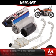 QJMOTOR SRK250R SRK250S Exhaust Pipe Back Pressure Box Full System Exhaust Pipe SRK250R