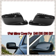 [kjyxgsncsjxsm] 1Pair Car Rearview Mirror Covers Trim Caps for E65 E66 E67 E46 Coupe E46 51167074236
