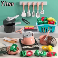 BEST SELLER Cooking Toys Kitchen Table Kids Kitchen Set Kitchen Cooking Toy/ Kitchen Cutting Fruit T
