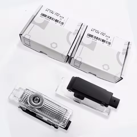 2PCS LED Car Door Welcome Courtesy Lamp Projector Light for BMW X5 E70 E60 F10 F20 F30 X3 X6 Z E90 E