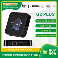 【No-Questions-Asked Refund】 Gtmedia Smart Tv Box G2 Plus 11.0 2gb 16gb Quad Core 4k Hd 3d Video Media Player Home Theater Tv Set Box Support M3u