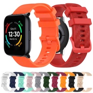 20mm Silicone Strap for Realme TechLife Watch S100 Band Smart Watch Band Bracelet Replacement Wristband For Realme Watch S100