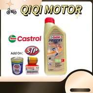 CASTROL POWER 1 4T 10W40 LUBRICANT ENGINE OIL LUBE MINYAK HITAM OIL MYK ITAM STP OIL TREATMENT FILTE