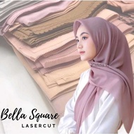 Bella Laser Cut Square Scarf