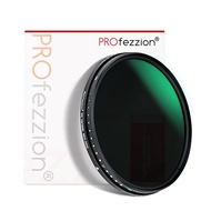 PROfezzion 49mm Variable ND Filter ND2-ND2000 Variable Neutral Density Fader for Canon EOS R10 R50 R