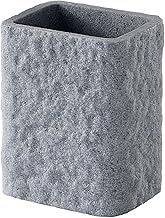 Gedy Grey G-Canton Toothbrush Holder for Bathroom, Dimensions and Weight: 11 x 9.2 x 6.5 cm & 0.455 