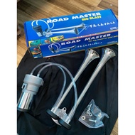 Stainless steel siren with 2 loud, clear and highly durable speakers