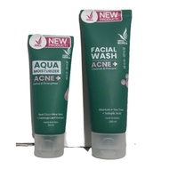 IWHITE AQUA MOISTURIZER/FACIAL WASH ACNE +
