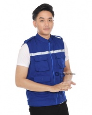 Rompi safety/Baju Proyek/Rompi Polisi/Jaket safety/Rompi Baju/Jaket custom bordir/Vest touring motor