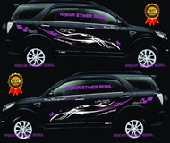 Sticker Stiker Cutting Mobil Toyota Rush Stiker Mobil Rush Keren