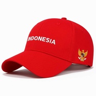 MERAH Garuda Indonesia Embroidered Baseball Cap for Adults Garuda Indonesia Red Unisex Baseball Cap/