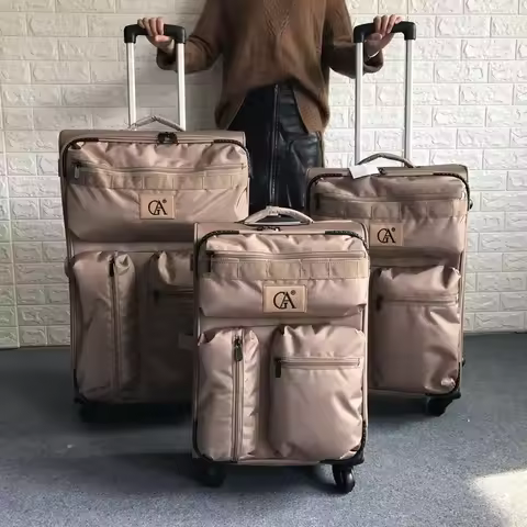28 inch Travel Rolling luggage Bags Oxford Spinner Suitcase 20 Inch 24 inch Travel Trolley bag Busin