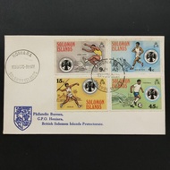 1976 First Day Cover Solomon Islands - 5th South Pacific Games